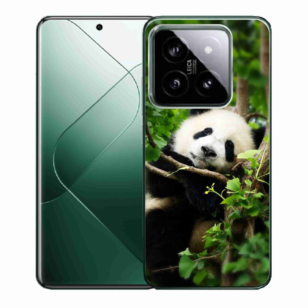 Gelový kryt mmCase na Xiaomi 14 - panda