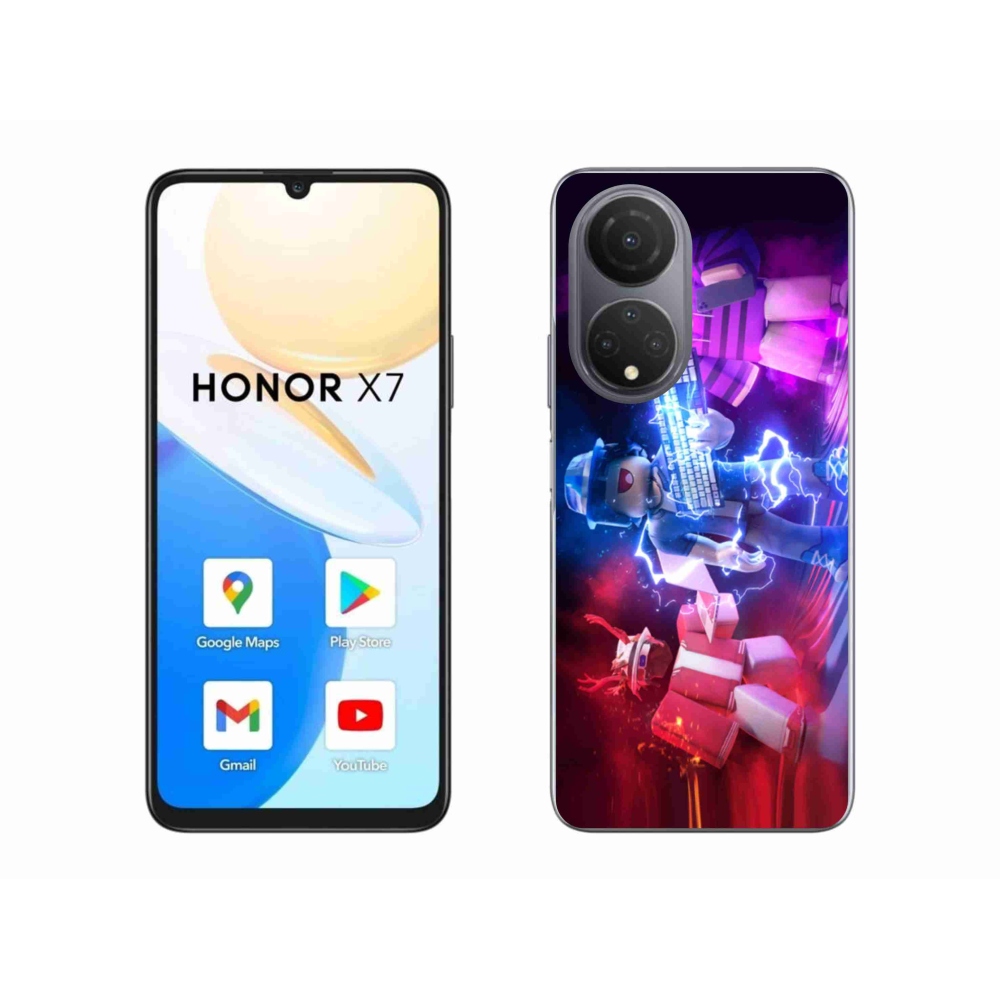 Gelový kryt mmCase na Honor X7 - roblox