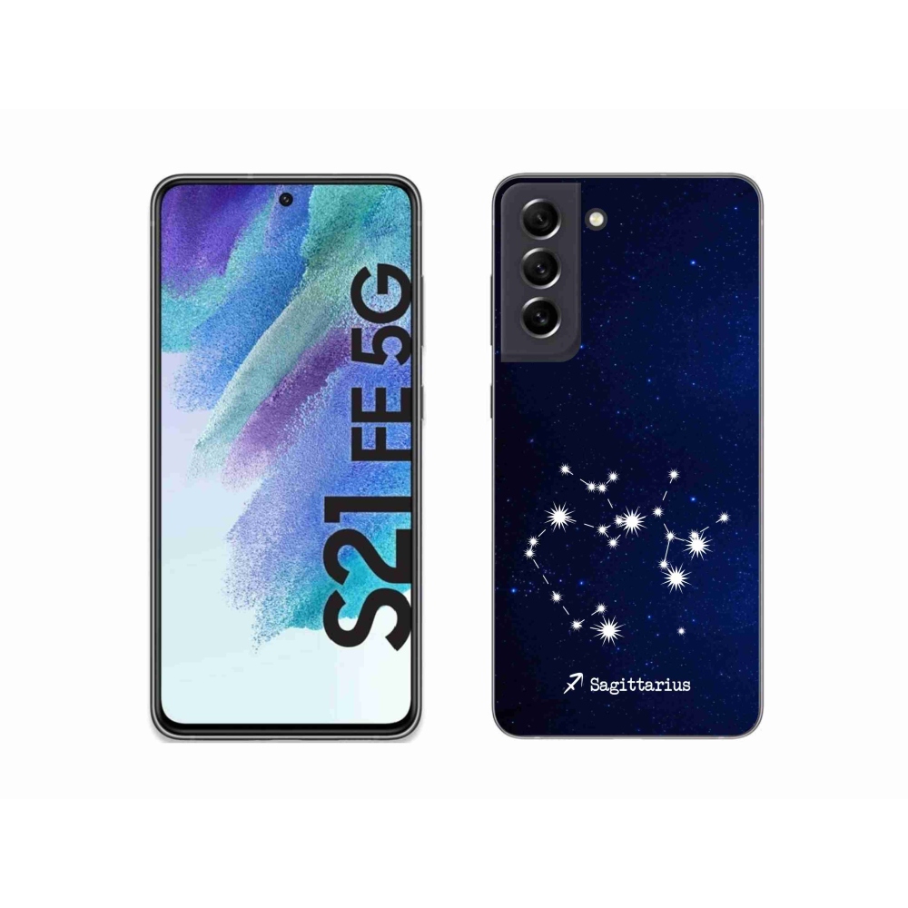 Gelový kryt mmCase na Samsung Galaxy S21 FE 5G - souhvězdí Střelce
