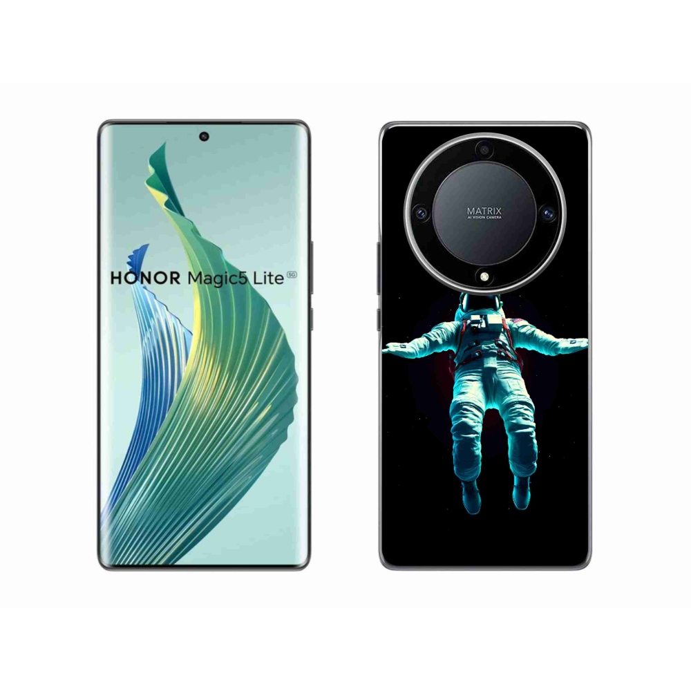 Gelový kryt mmCase na Honor Magic 5 Lite 5G - kosmonaut