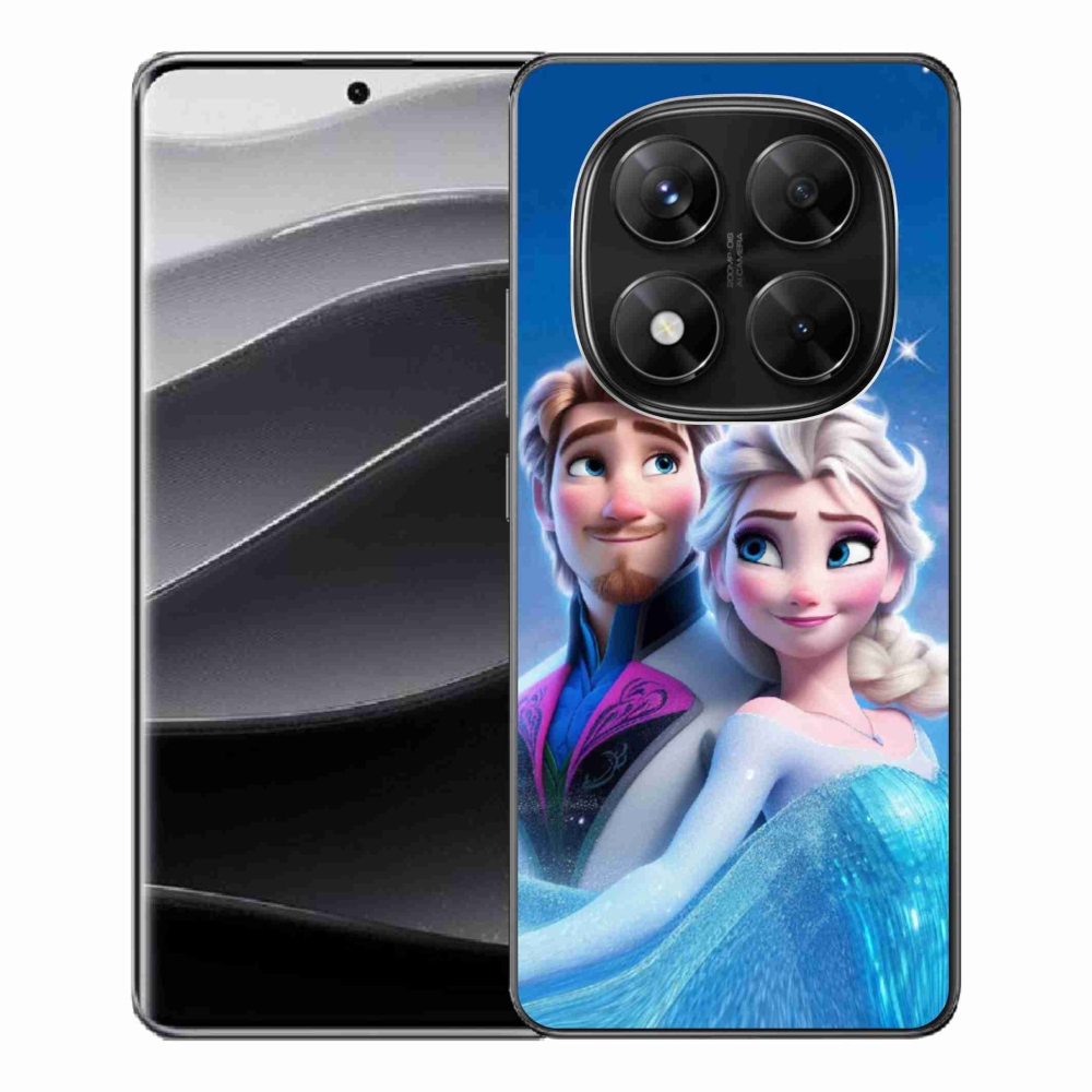 Gelový kryt mmCase na Xiaomi Redmi Note 14 Pro 5G/Poco X7 5G - ledové království 1