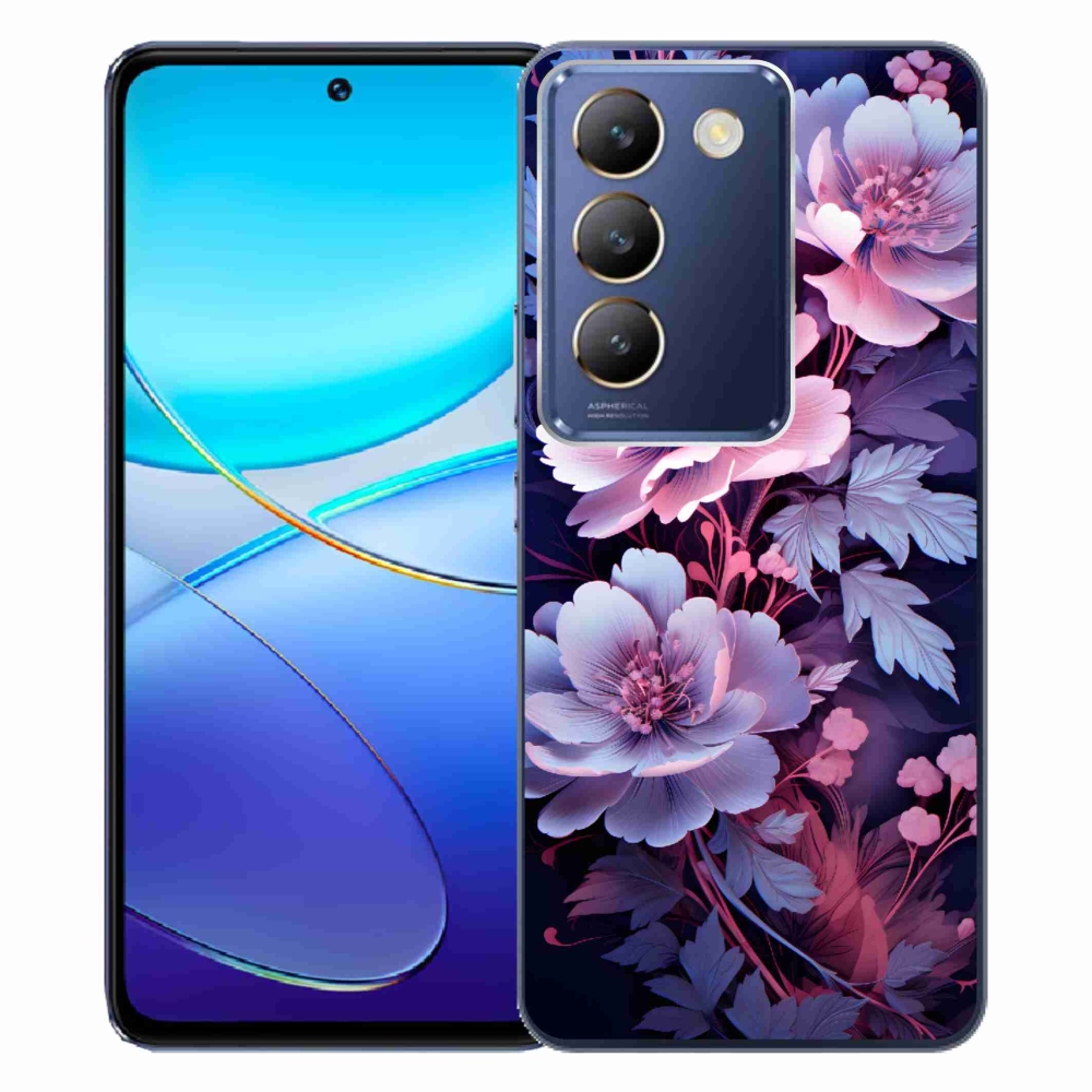 Gelový kryt mmCase na Vivo V40 SE 4G/5G - květiny 11