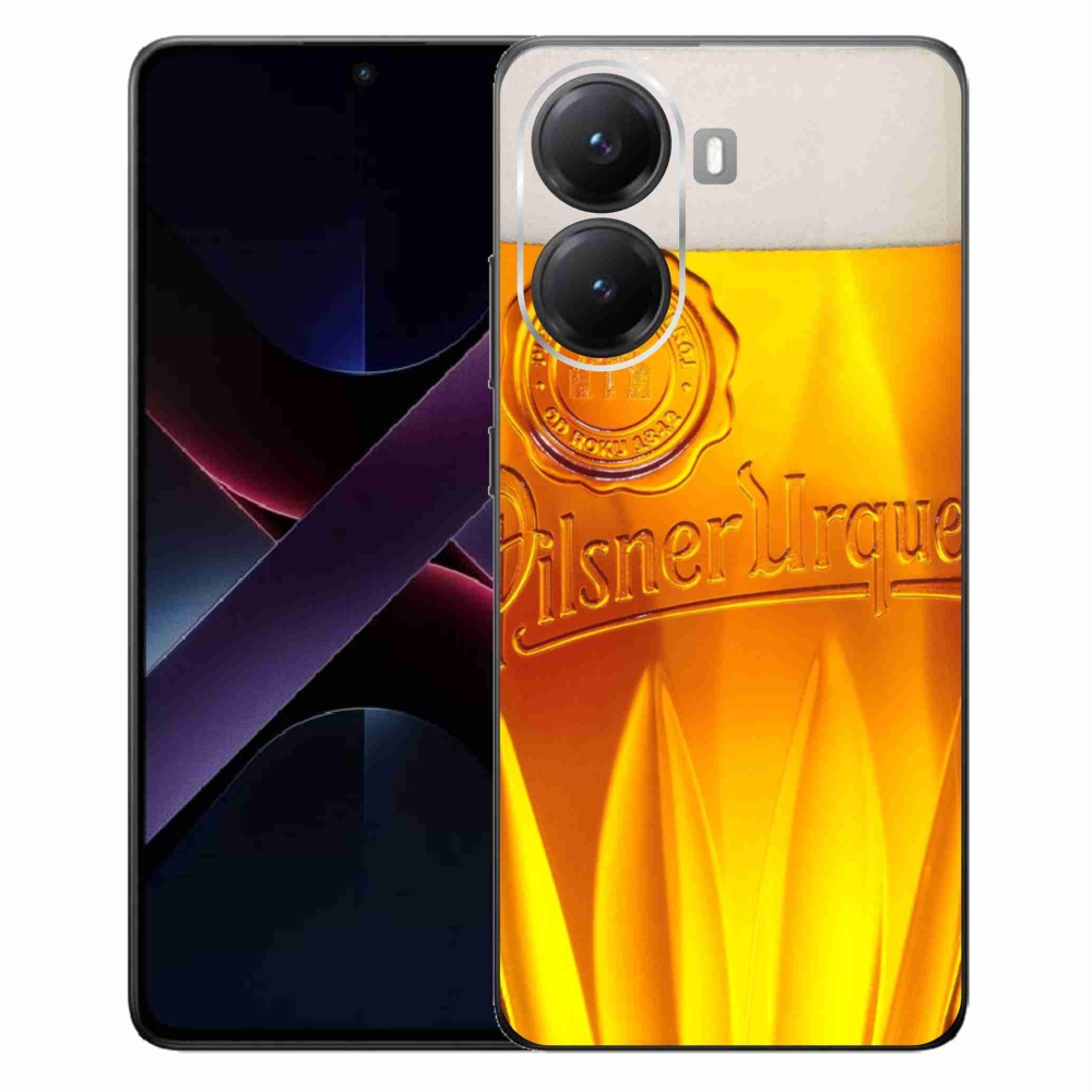 Gelový kryt mmCase na Xiaomi Poco X7 Pro 5G - pivo