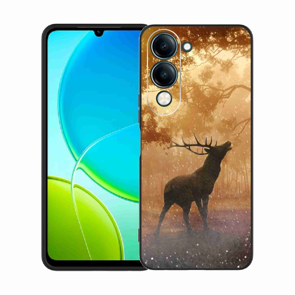 Gelový kryt mmCase na Vivo Y29s 5G - jelen v říji