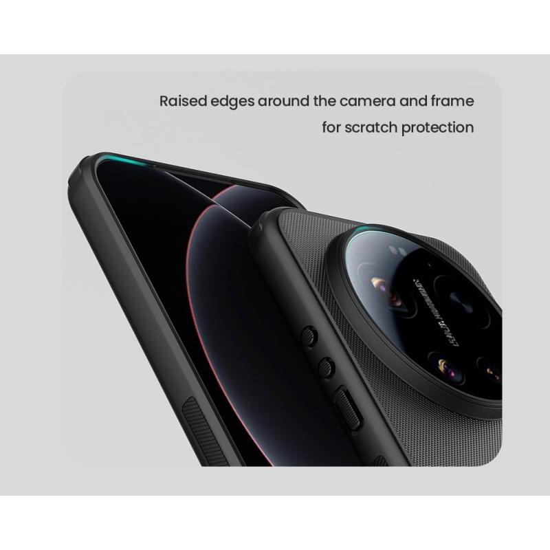 Nillkin Super Frosted PRO Magnetic Zadní Kryt pro Xiaomi 17 Ultra Black