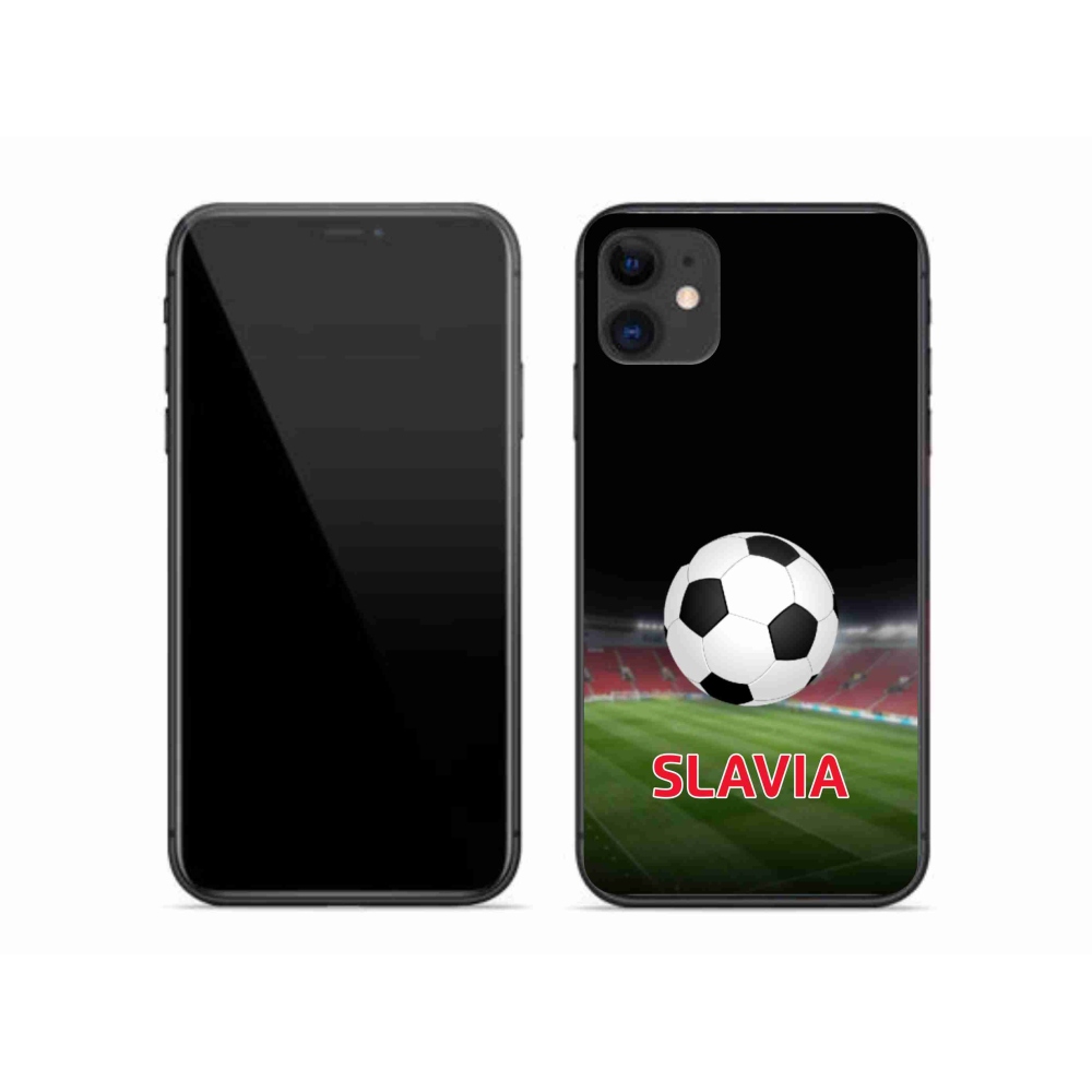 Gelový kryt mmCase na iPhone 11 - slavia 1