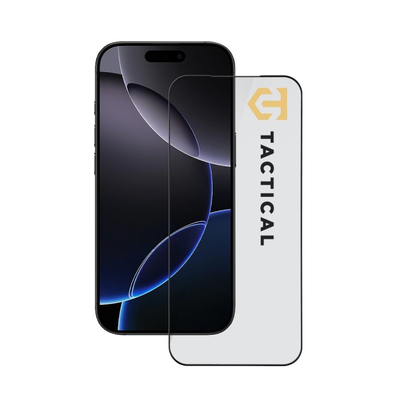 Tactical Glass Shield 5D sklo pro Apple iPhone 17 Pro Max Black