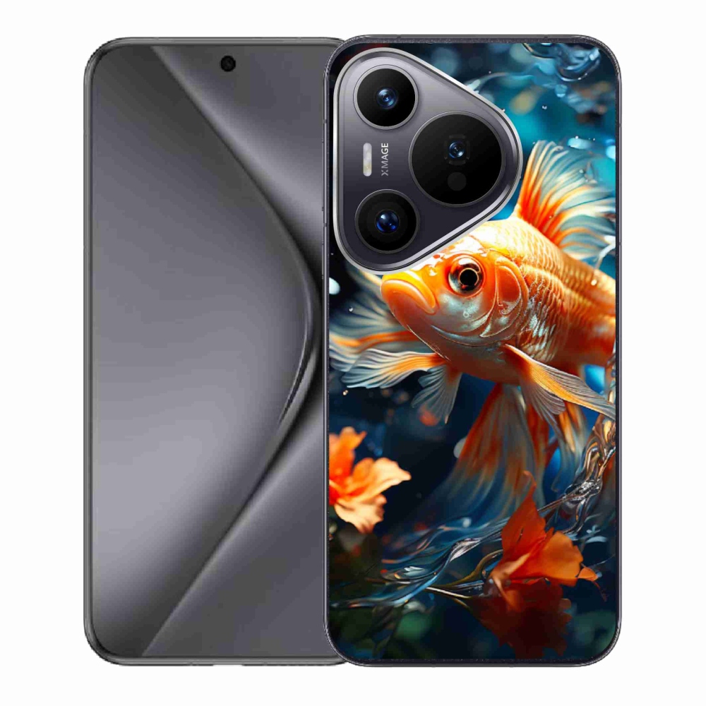 Gelový kryt mmCase na Huawei Pura 70 - rybka