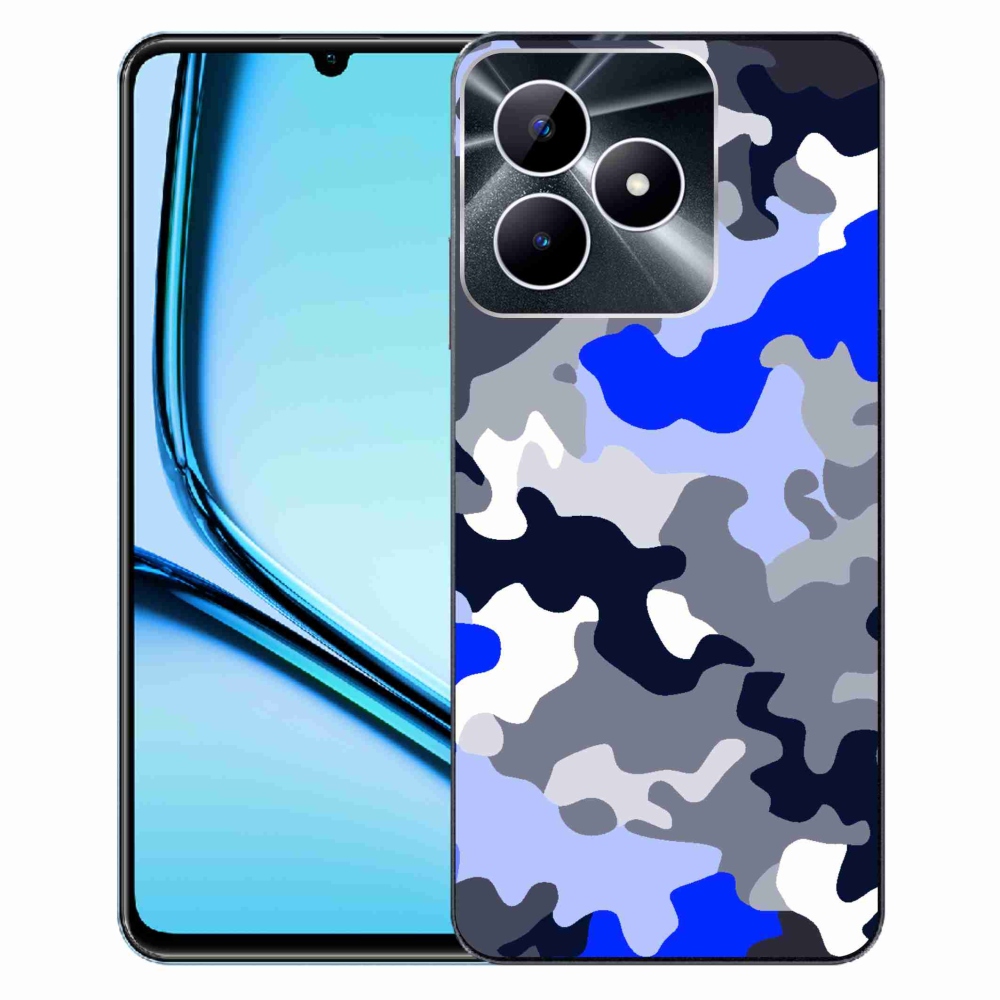 Gelový kryt mmCase na Realme Note 50 - maskáčový vzor 8