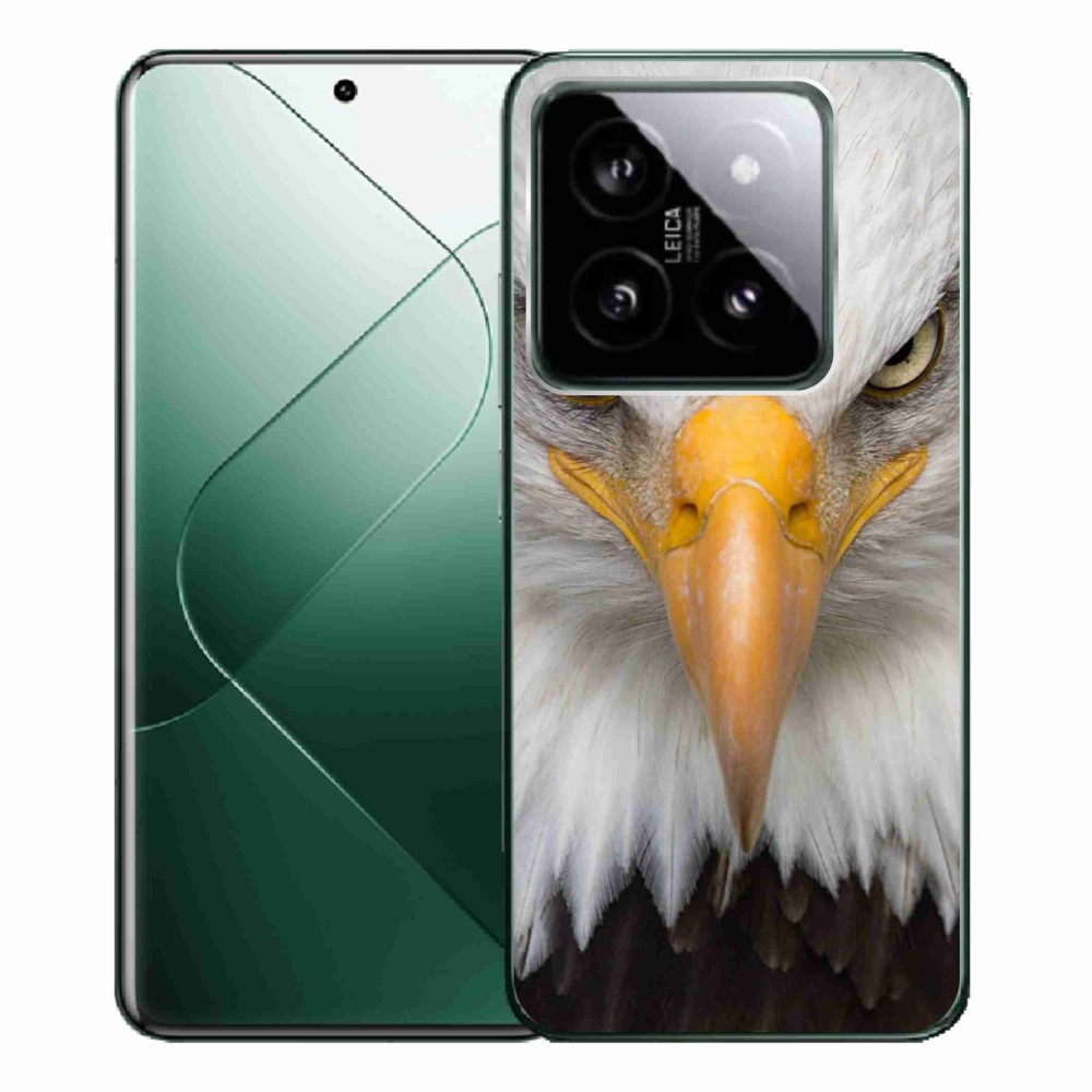 Gelový kryt mmCase na Xiaomi 14 Pro - orel