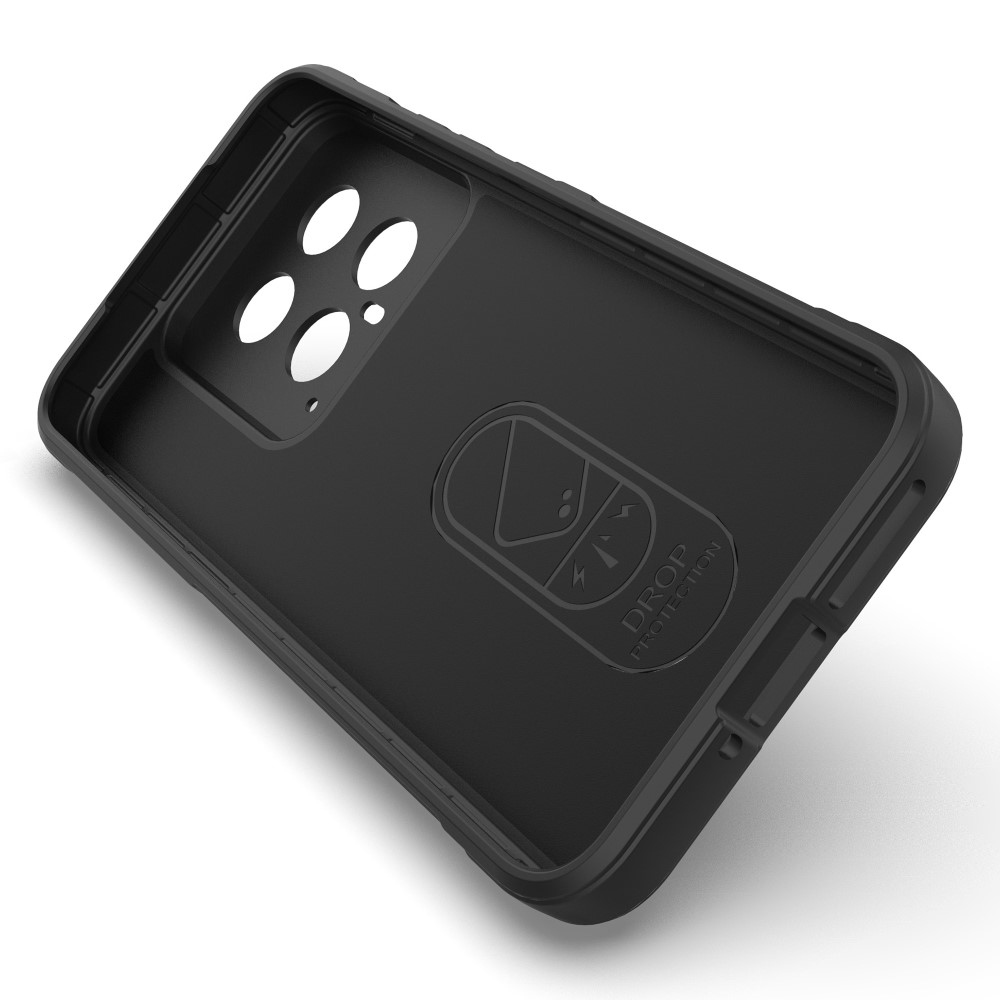 Rugg odolný gelový obal na Xiaomi 14 - černý