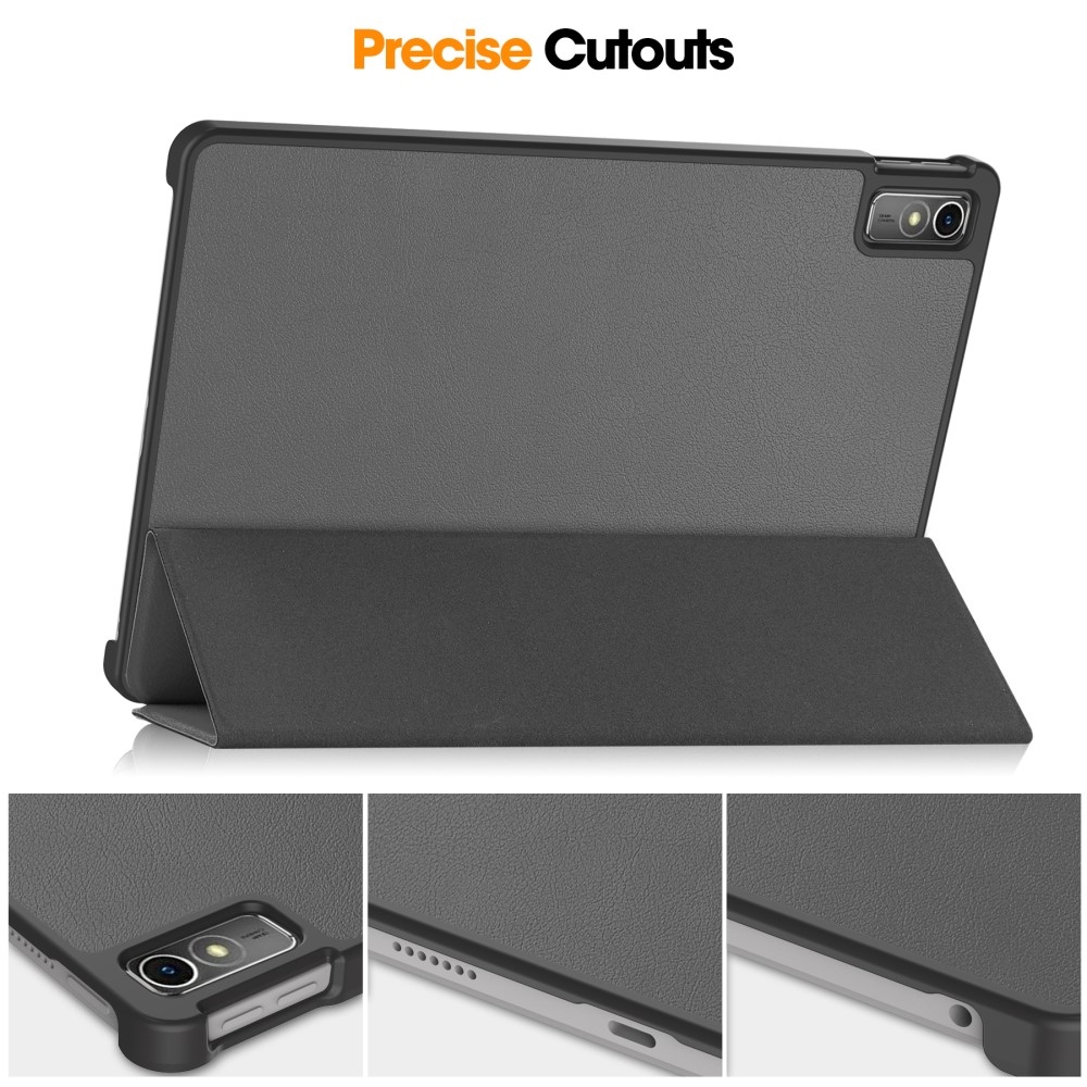 Case chytré zavírací pouzdro na Lenovo Tab M10 5G - šedé