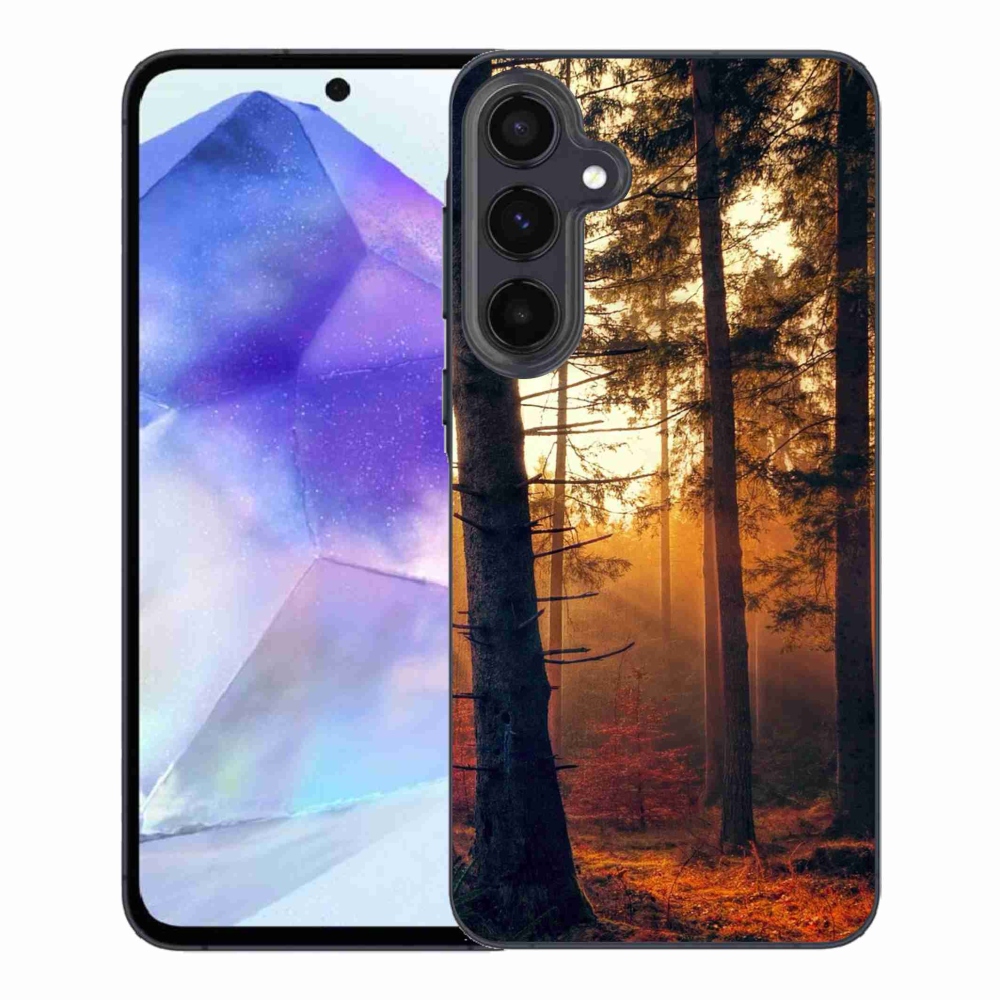 Gelový obal mmCase na Samsung Galaxy A55 5G - les