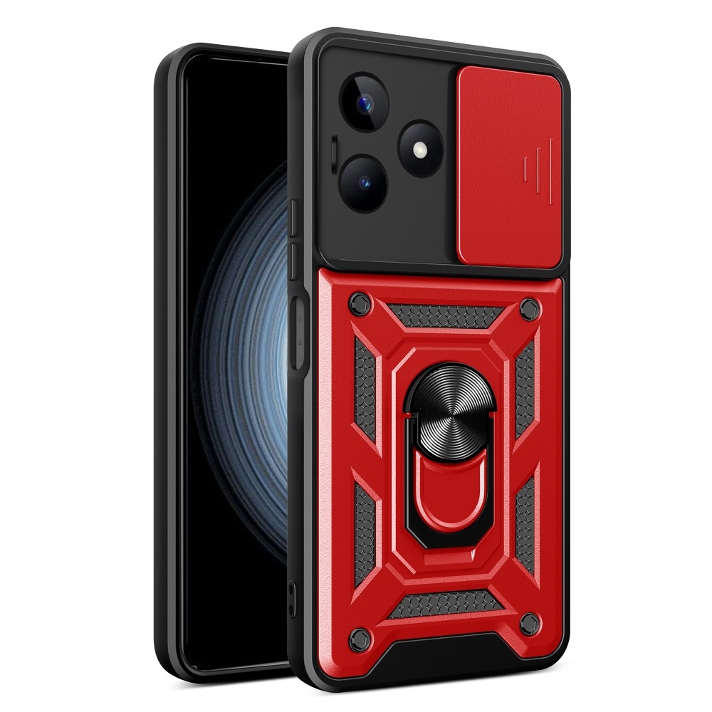 Slide odolný kryt na Realme C51/C53 - červený