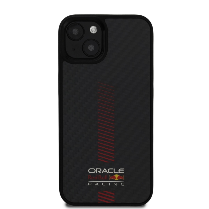 Red Bull Carbon Powerbar MagSafe Zadní Kryt pro iPhone 13 Black