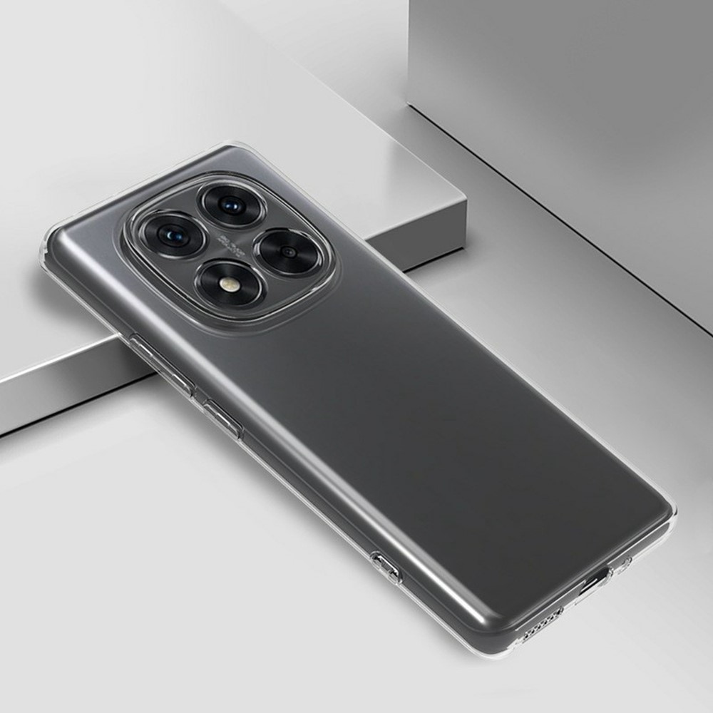Průhledný gelový obal na Xiaomi Redmi Note 14 Pro 5G/Poco X7 5G - průhledný