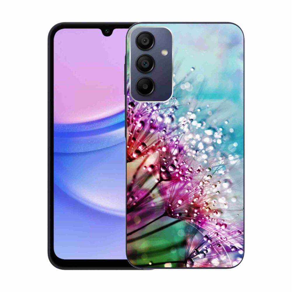 Gelový kryt mmCase na Samsung Galaxy A15 4G/5G - barevné květy