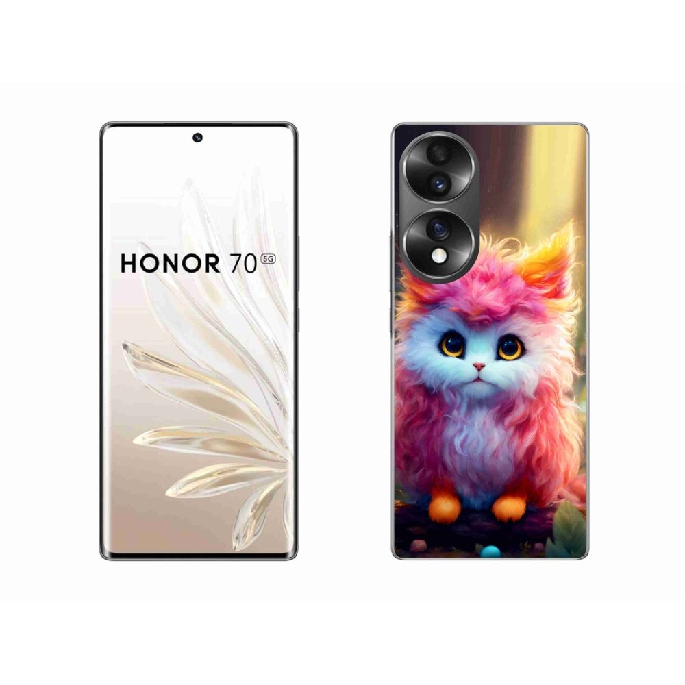 Gelový kryt mmCase na Honor 70 - roztomilé kotě 5