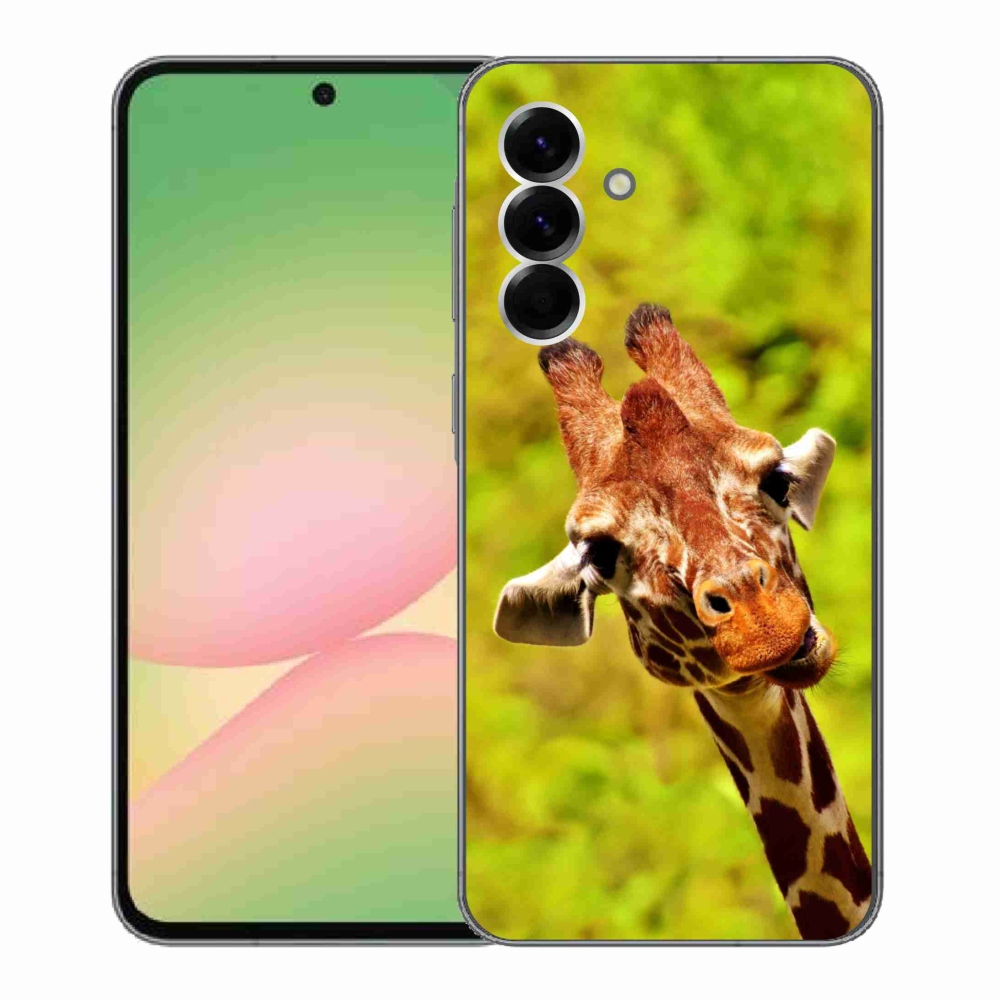 Gelový kryt mmCase na Samsung Galaxy A56 5G - žirafa