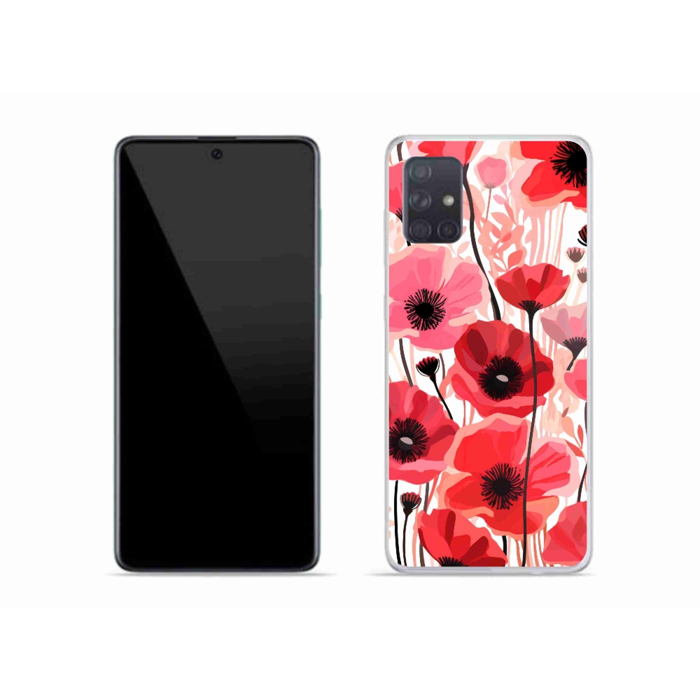 Gelový kryt mmCase na Samsung Galaxy A51 - vlčí mák 1