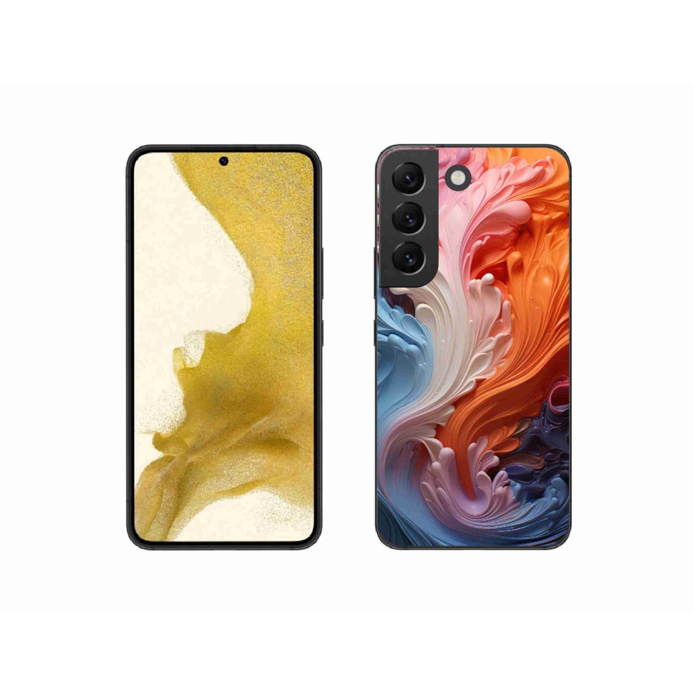 Gelový kryt mmCase na Samsung Galaxy S22 5G - abstraktní motiv 8