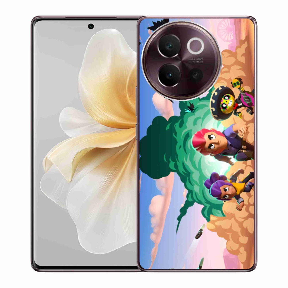 Gelový kryt mmCase na Vivo V40 Lite 5G - brawl stars