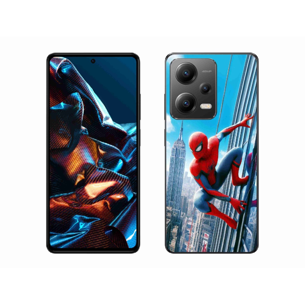 Gelový kryt mmCase na Xiaomi Redmi Note 12 Pro 5G - spiderman