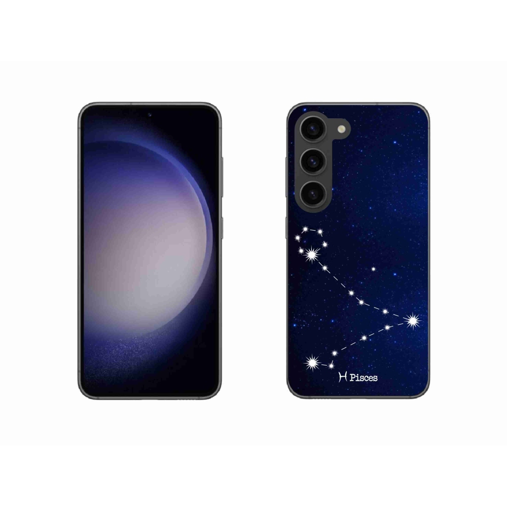 Gelový kryt mmCase na Samsung Galaxy S23 5G - souhvězdí Ryby