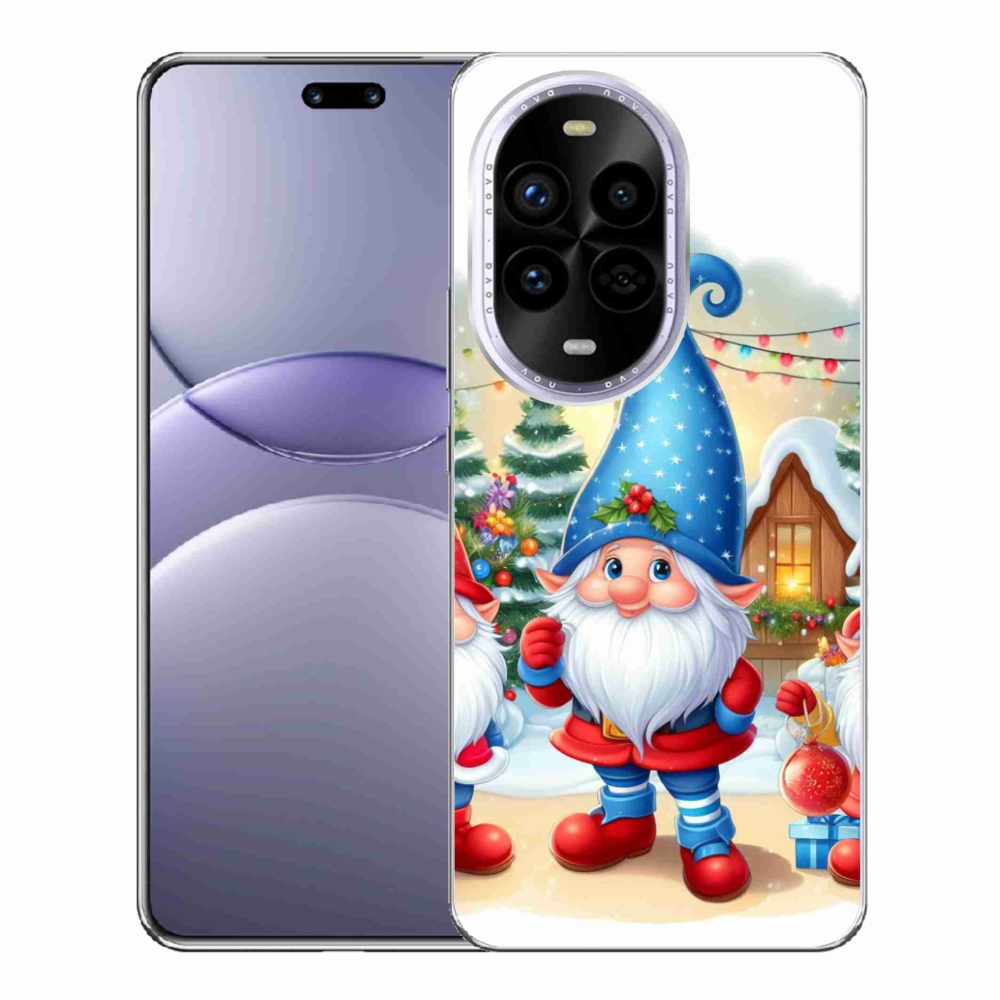 Gelový kryt mmCase na Huawei Nova 13 Pro 5G - vánoční skřítci