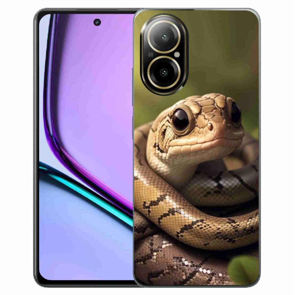 Gelový kryt mmCase na Realme C67 - had 1
