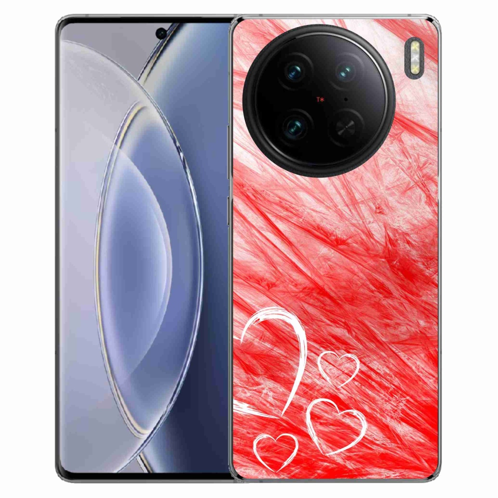 Gelový kryt mmCase na Vivo X90 Pro - heart
