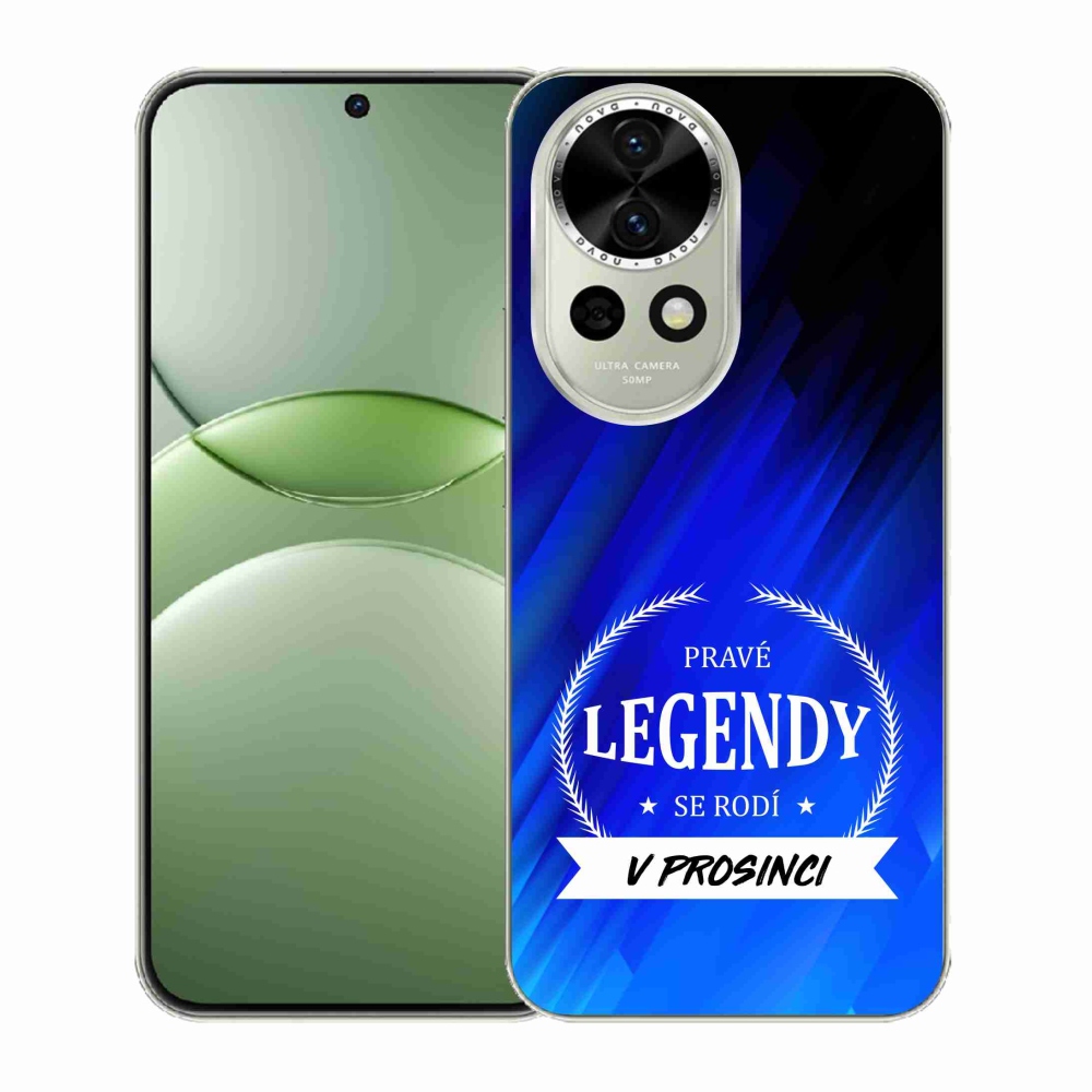 Gelový kryt mmCase na Huawei Nova 13 5G - legendy v prosinci modré pozadí