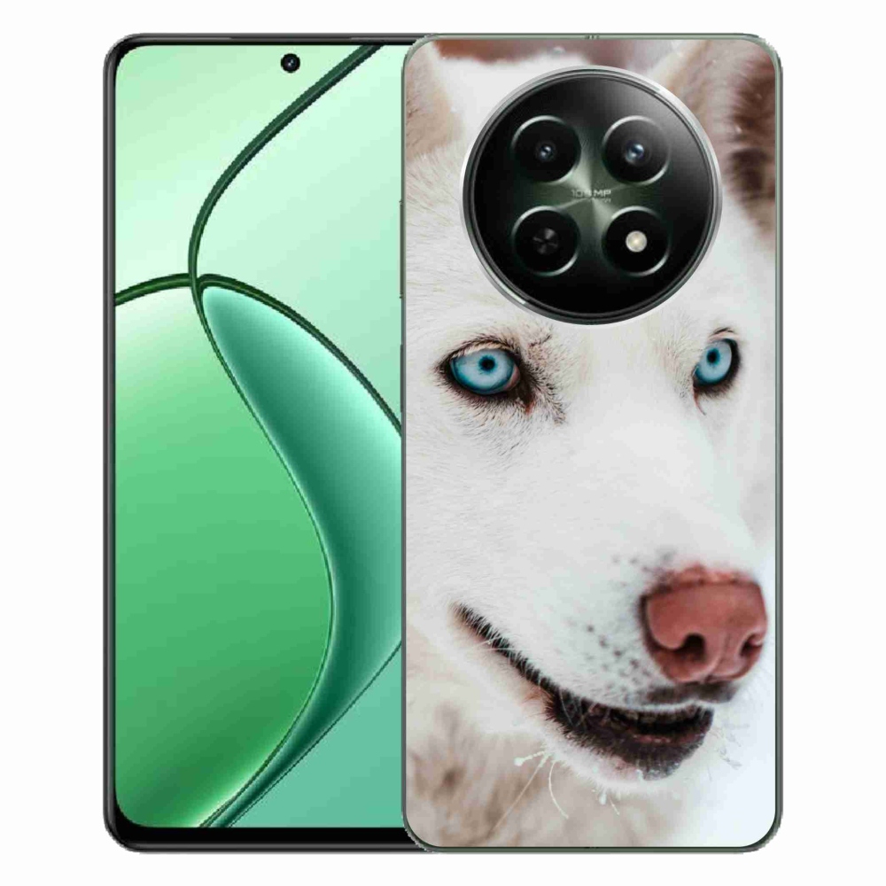 Gelový obal mmCase na Realme 12 5G/12x 5G - psí pohled