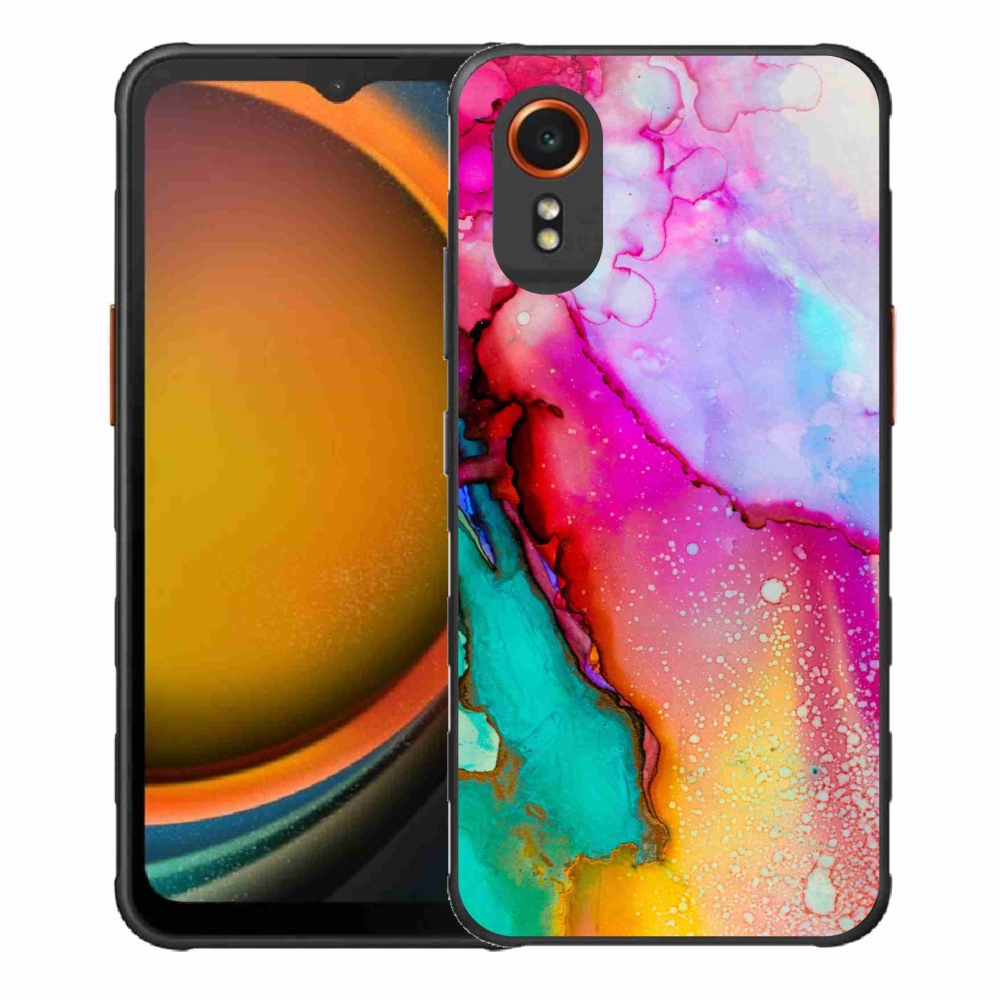 Gelový kryt mmCase na Samsung Galaxy Xcover 7 - abstrakt 24