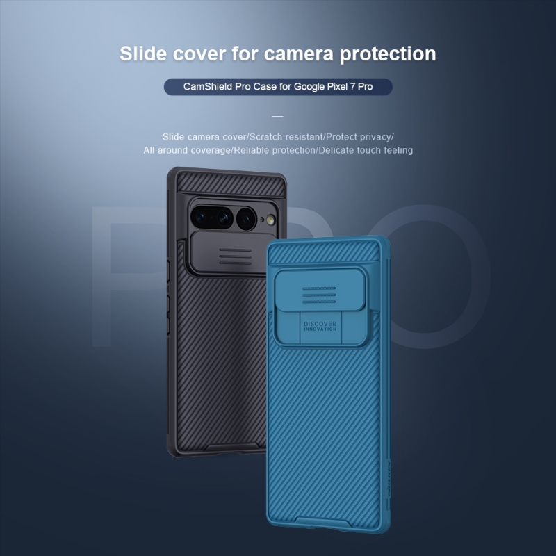 Nillkin CamShield PRO Zadní Kryt pro Google Pixel 7 Pro Black