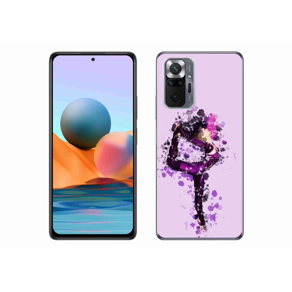 Gelový kryt mmCase na Xiaomi Redmi Note 10 Pro - baletka