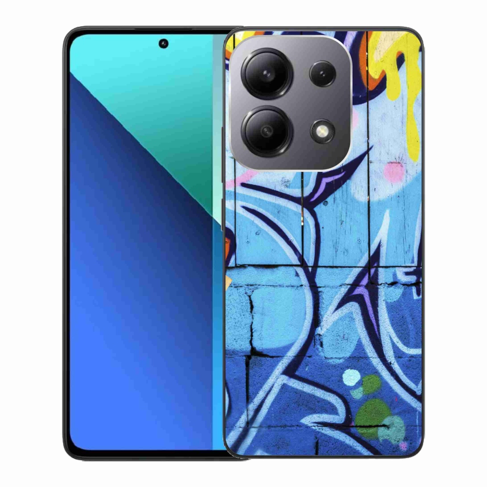 Gelový kryt mmCase na Xiaomi Redmi Note 13 - graffiti