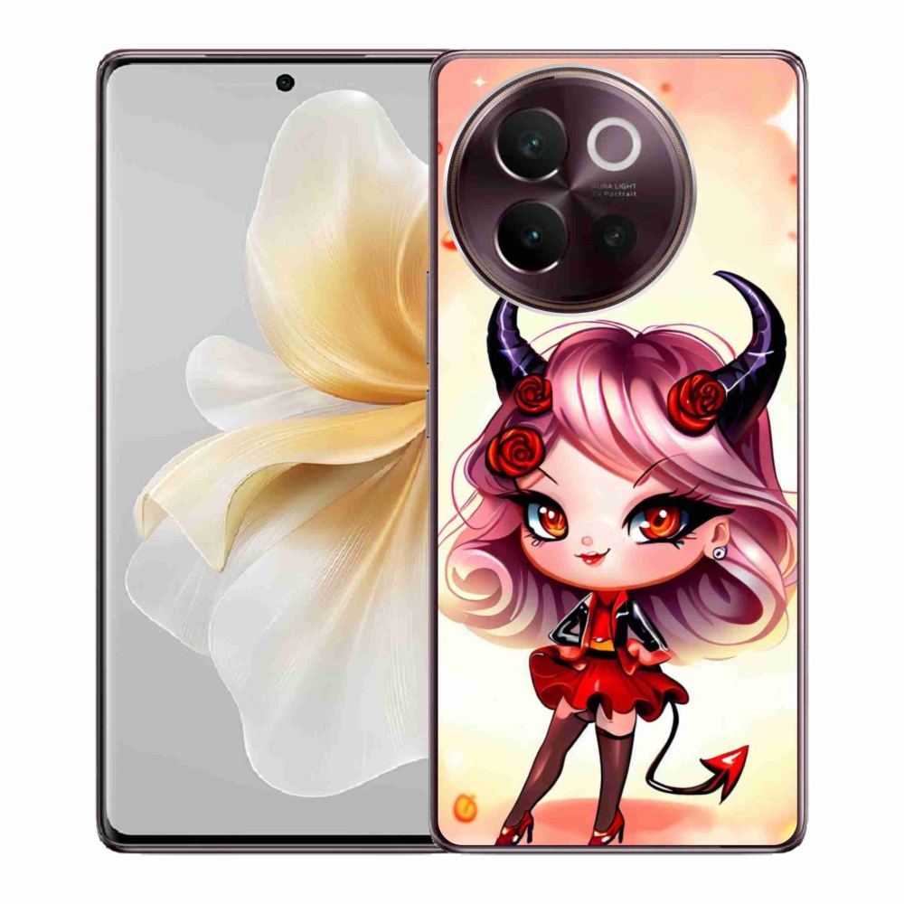 Gelový kryt mmCase na Vivo V40 Lite 5G - kreslená čertice