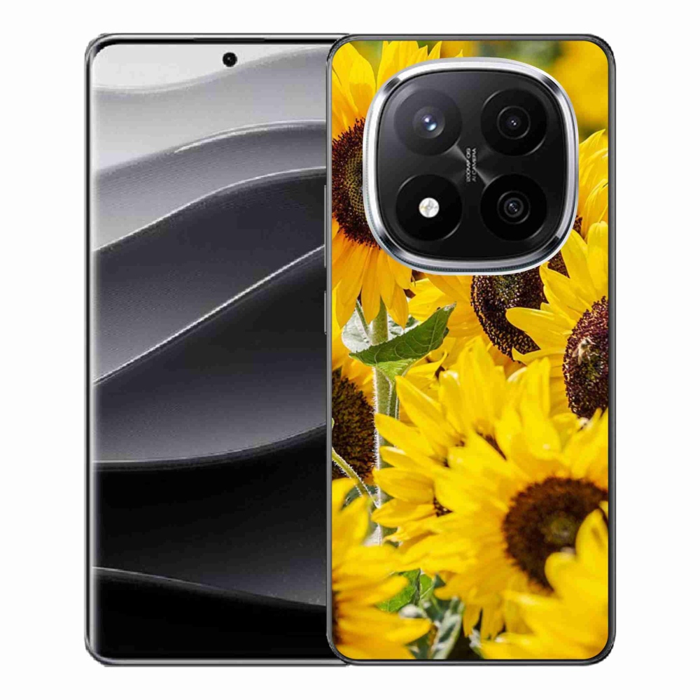 Gelový kryt mmCase na Xiaomi Redmi Note 14 Pro+ 5G - slunečnice