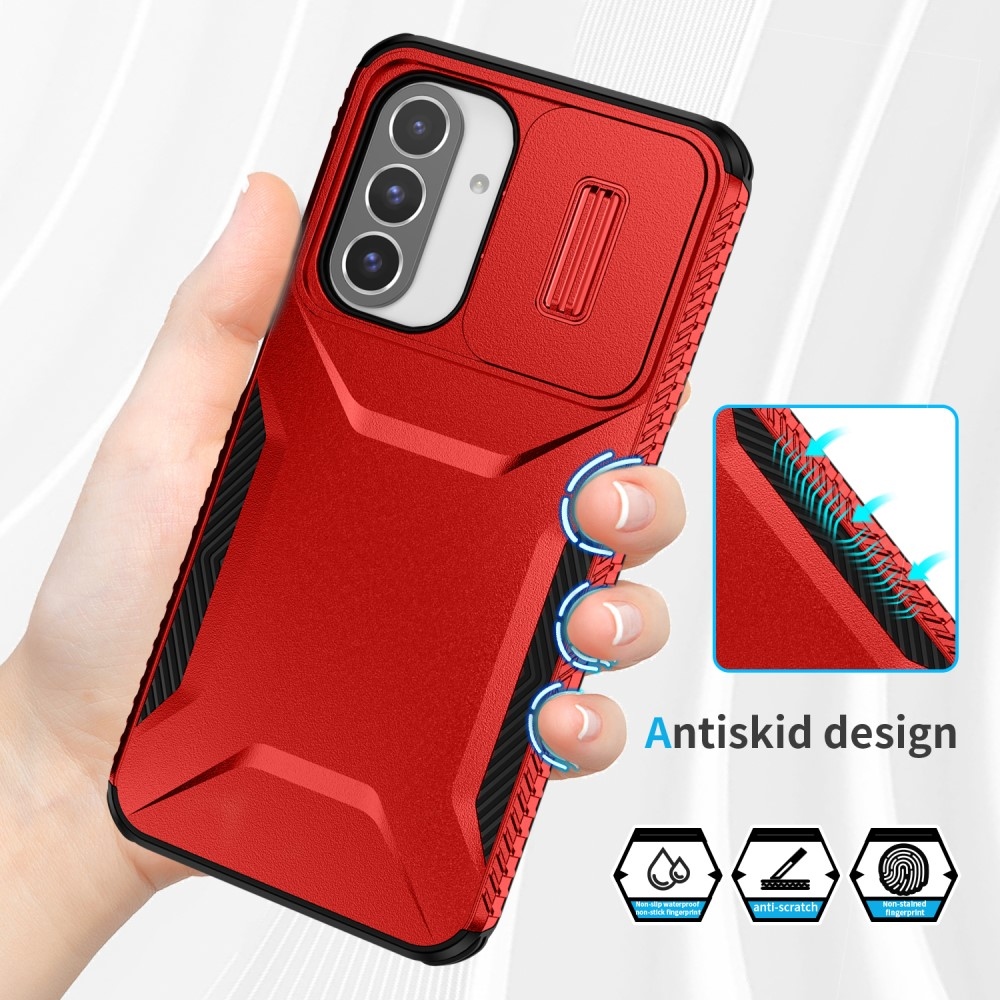 Slips odolný kryt na Samsung Galaxy A26 5G - červený