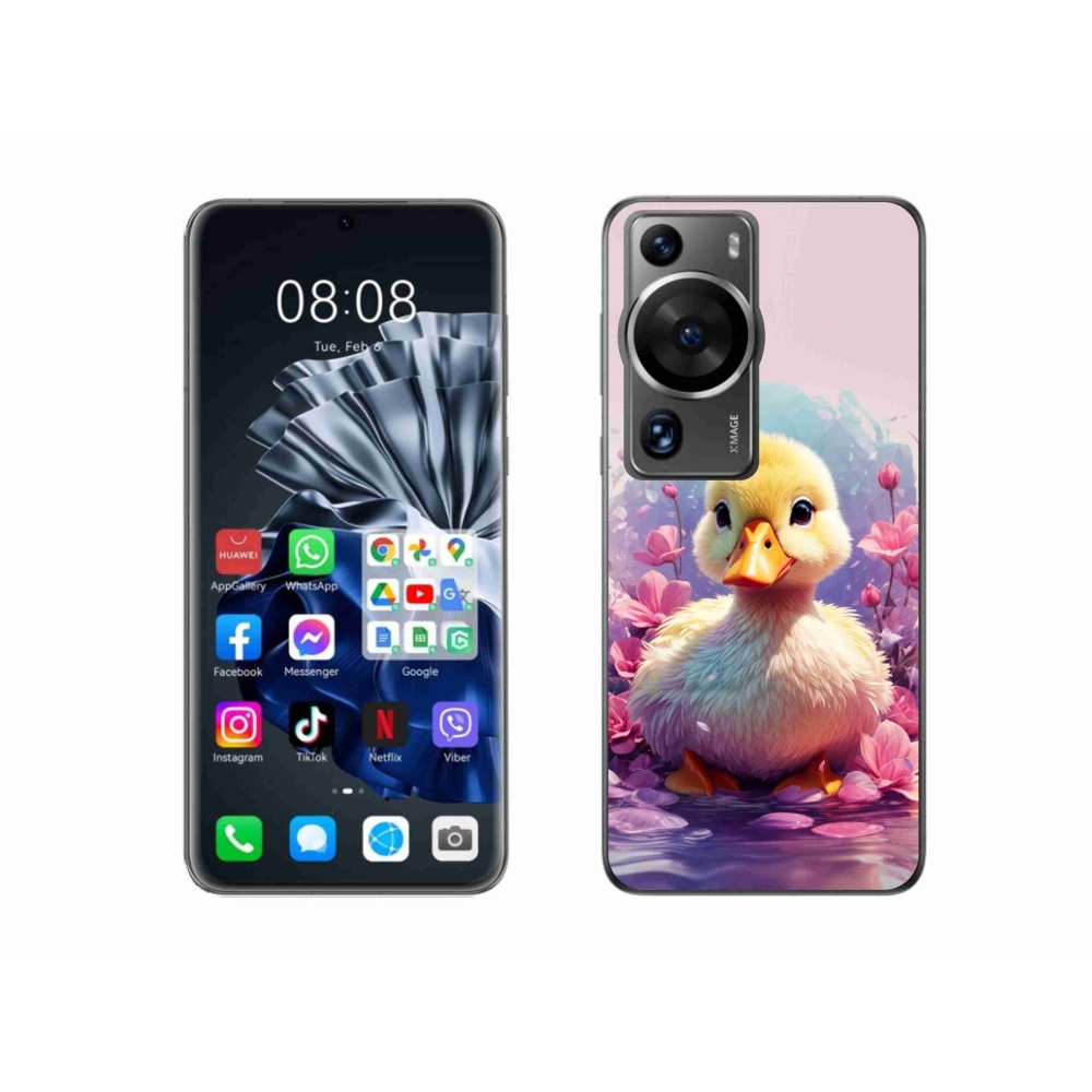 Gelový kryt mmCase na Huawei P60 Pro - kachnička