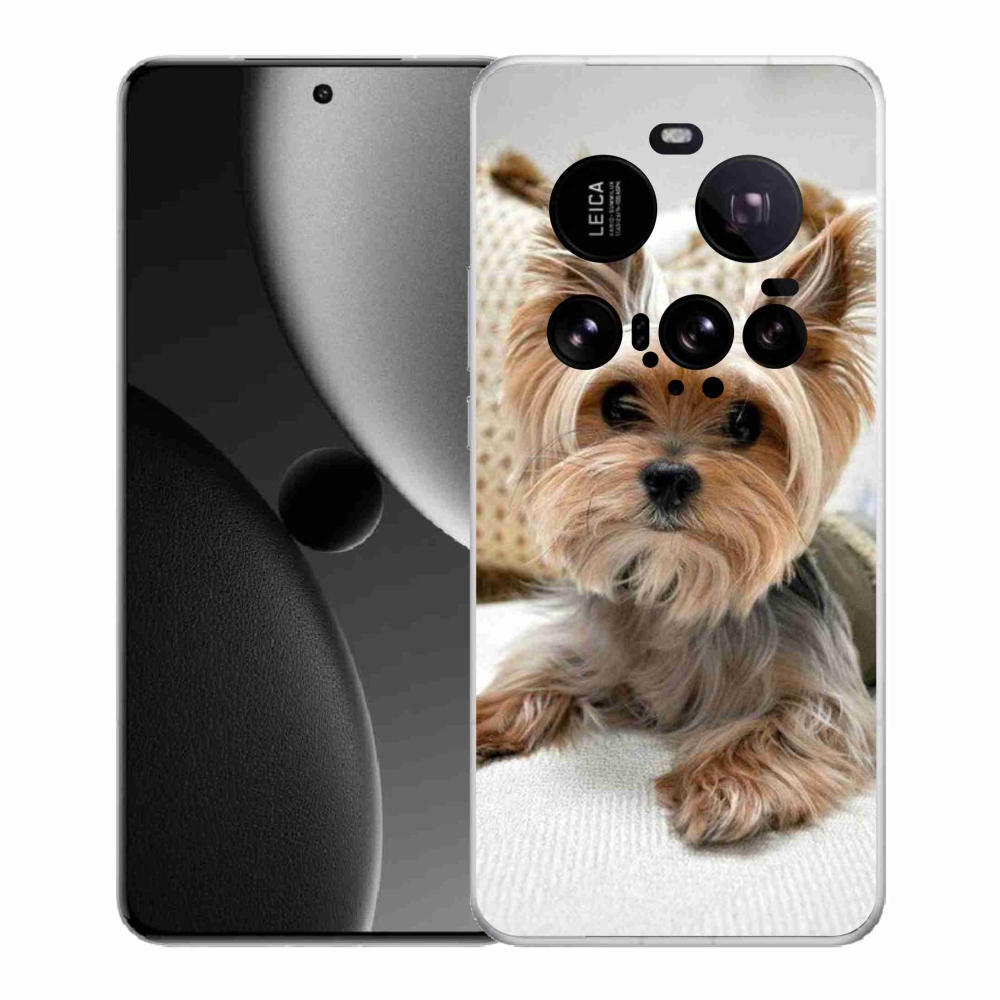 Gelový kryt mmCase na Xiaomi 15 Ultra - jorkšír 5