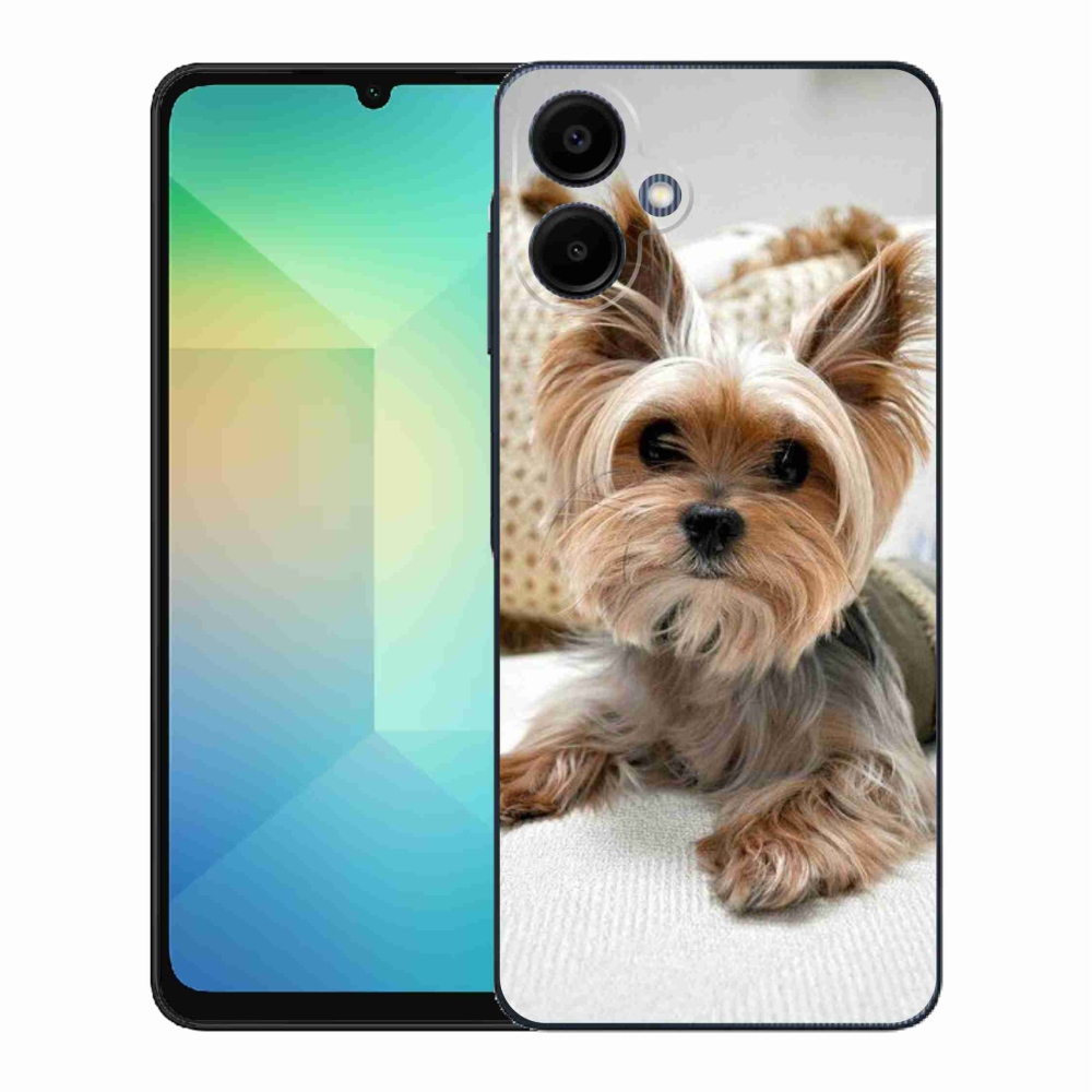 Gelový kryt mmCase na Samsung Galaxy A06 4G - jorkšír 5