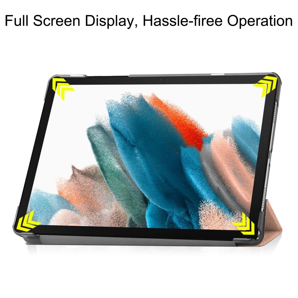 Case chytré zavírací pouzdro na Samsung Galaxy Tab A9 - růžovozlaté
