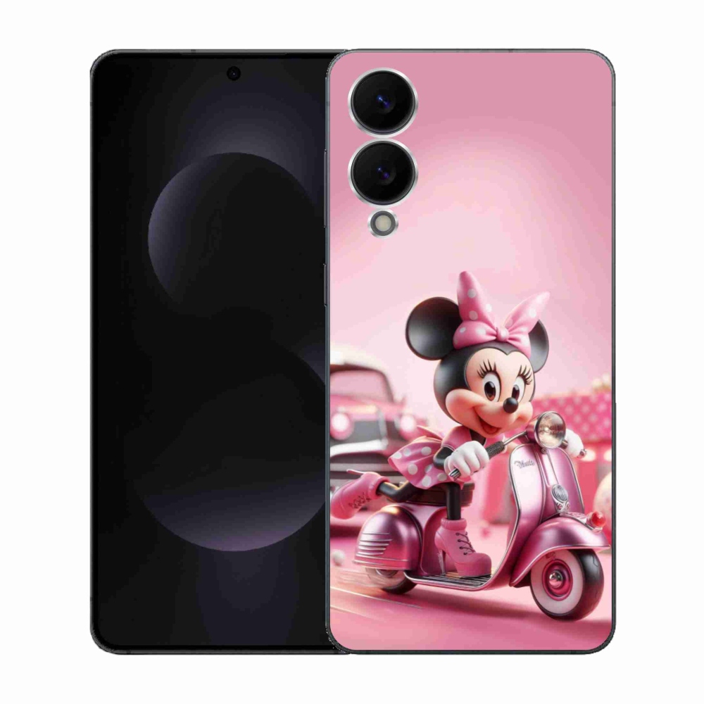 Gelový kryt mmCase na Samsung Galaxy S25 Edge - minnie 1