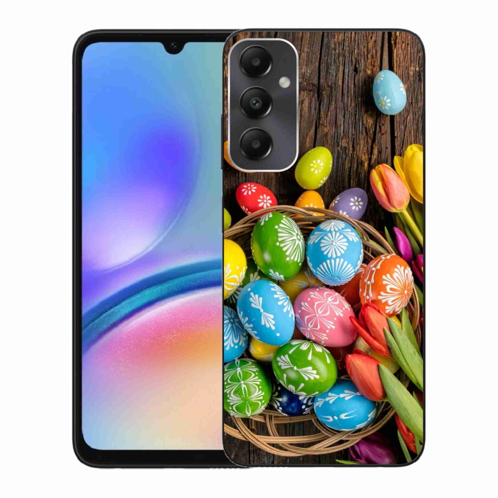 Gelový kryt mmCase na Samsung Galaxy A05s - velikonoční vajíčka