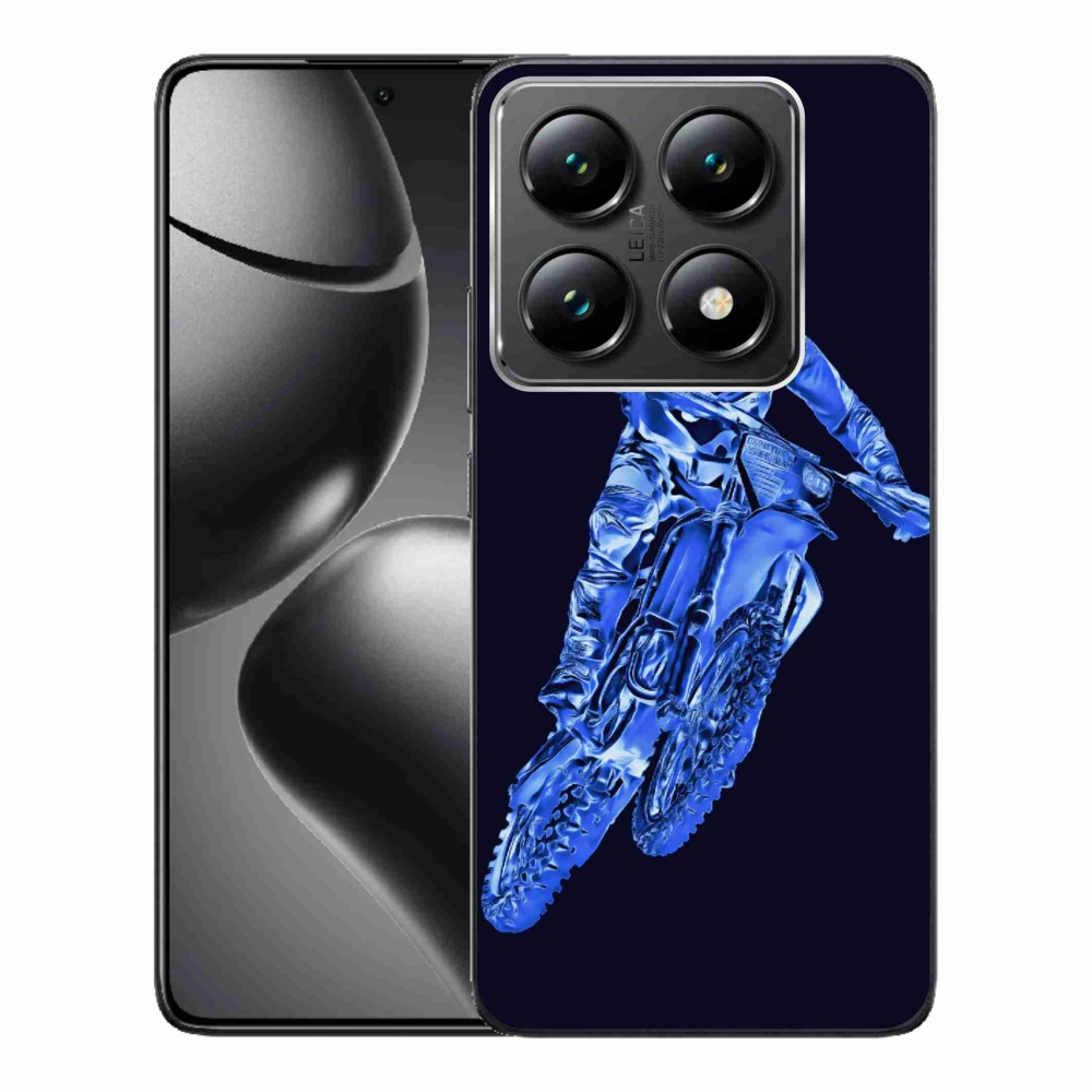 Gelový kryt mmCase na Xiaomi 14T Pro - motocross 1