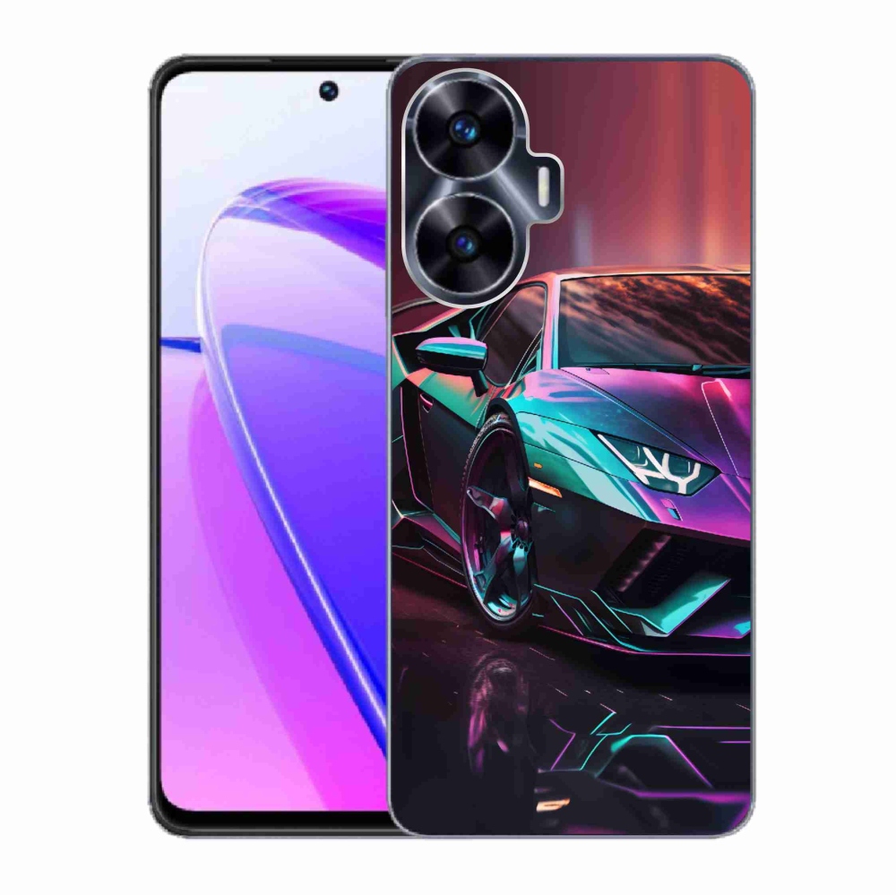 Gelový kryt mmCase na Realme C55 - auto 8