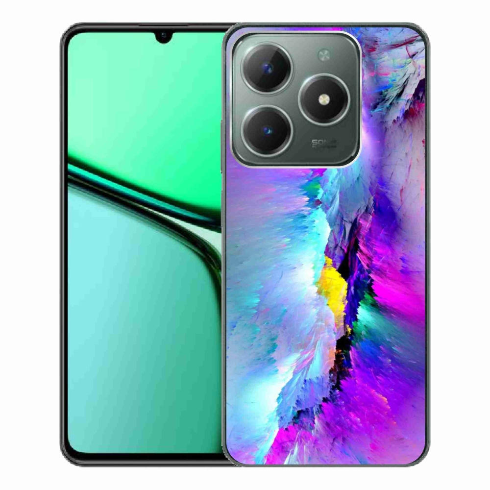 Gelový kryt mmCase na Realme C61 - abstrakt