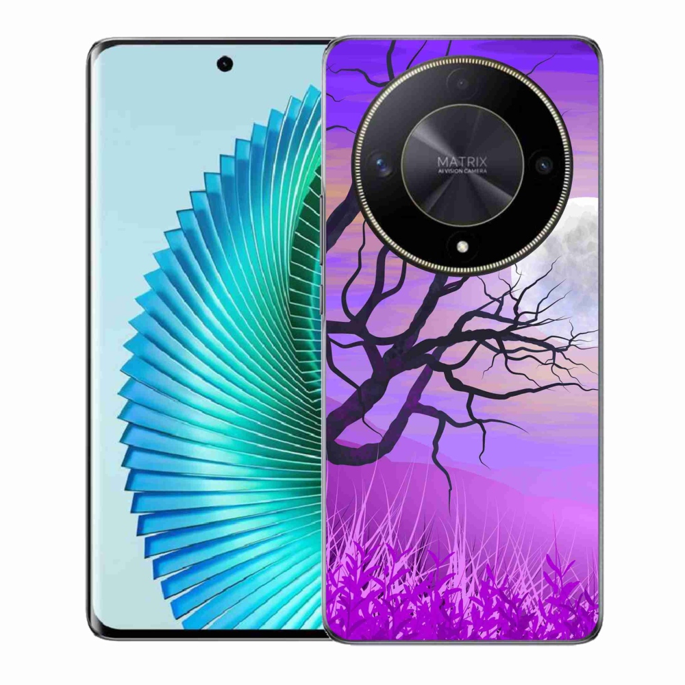 Gelový obal mmCase na Honor Magic 6 Lite 5G - kreslený opadaný strom